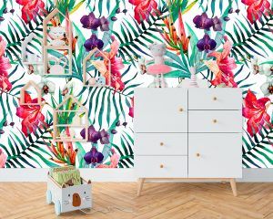 Orchids Nursery Decor