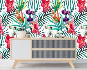 Orchids Removable Wallpaper