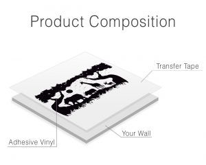 Safari Wall Decal - Product-Composition