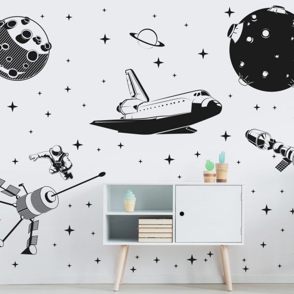 Space Theme Wall Decals