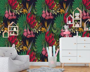 Tropic Nursery Wallpaper Decor