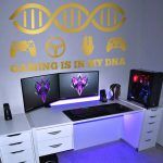 Gaming Is In My DNA Wall Sticker - Gold Foil