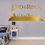 Lord of the Rings Wall Sticker - Gold Foil