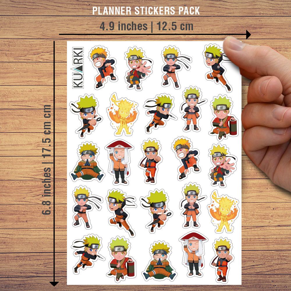 Naruto Life Planner Stickers Kuarki Lifestyle Solutions