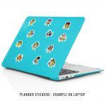 Pack Saint Seiya Mockup Stickers Laptop