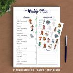 Paw Patrol Mockup Stickers Planner