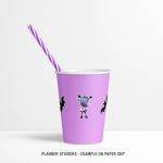 Vampirina Mockup Stickers Paper Cup