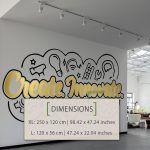 Create Innovate Office Wall Art - Dimensions