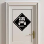 Gamer Zone Loading Playstation Wall Decal
