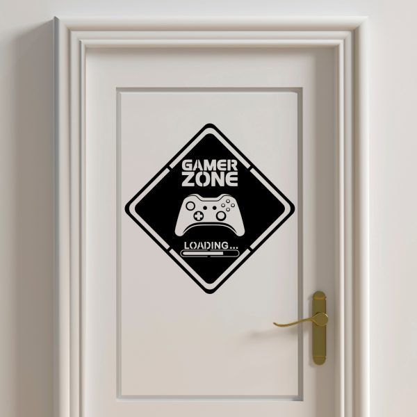 Gamer Zone Loading XBOX Wall Decal
