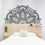 Mandala Wall Sticker - Half
