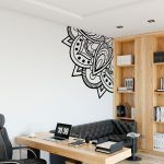 Mandala Wall Sticker - Quarter