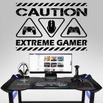 Extreme Gamer Wall Sticker