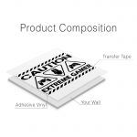 Extreme Gamer Wall Sticker - Product Composition