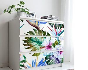Orchids Watercolor - Furniture Decor