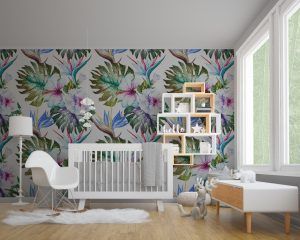 Orchids Watercolor - Nursery Decor