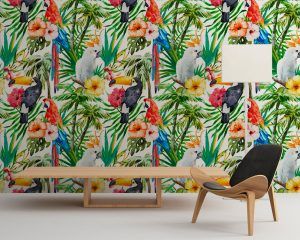 Tropical Animals Wall Decor