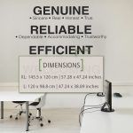 Our Values Office Decor Decals - Dimensions