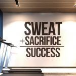 Success Gym Wall Sticker