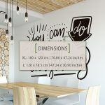 You Can Do Everything Wall Sticker - Dimensions