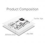 You Can Do Everything Wall Sticker - Product Composition