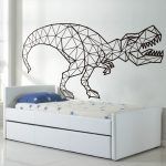 T-Rex Geometric Wall Sticker