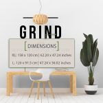 Grind Wall Sticker 1 - Dimensions