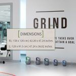 Grind Wall Sticker - Dimensions
