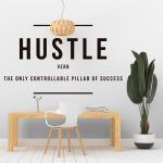Hustle Wall Sticker 1