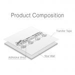 Mission & Values Office Wall Decal - Product Composition