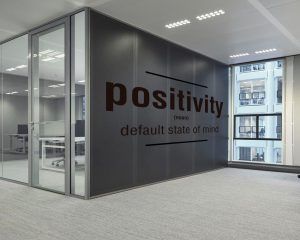 Positivity Office Wall Decor
