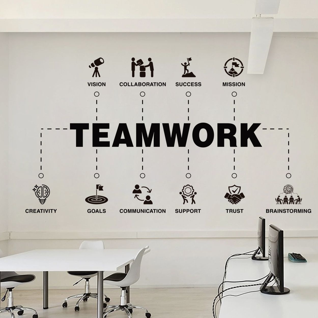 Teamwork Values Office Decor - Kuarki - Lifestyle Solutions