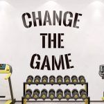 Change the Game Gym Wall Decor