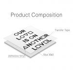 Another Level Gaming Wall Decal - Product Composition