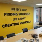 Create Yourself Wall Sticker