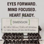 Game On World Wall Sticker - Dimensions