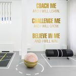 I Will Win Gym Decor - Gold Foil