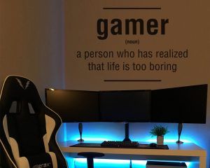 Gamer Definition Wall Decal