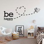 Be Happy Nursery Wall Sticker
