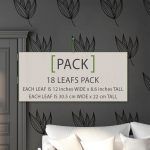 Botanical Wall Stickers - Pack