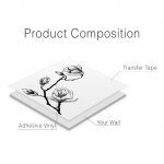 Magnolia Branch Wall Stickers - Product Description