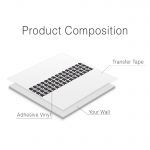 Mid Century Effect Wall Stickers - Product Composition