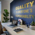 Quality Office Wall Sticker - Gold Foil