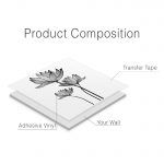 Romantic Flowers Wall Sticker - Product Description