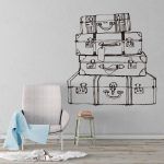 Luggage Wall Sticker