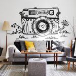 Smile Camera Wall Sticker