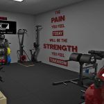 Strength of Tomorrow Wall Sticker - Burgundy