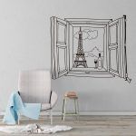 Window to Paris Wall Decal