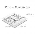 Window to Paris Wall Decal - Product Composition