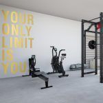 Your Only Limit Is You Wall Sticker - Gold Foil